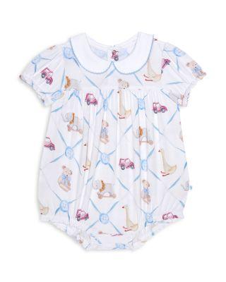 Girls' Peter Pan Collar Bubble Romper - Baby by POSH PEANUT