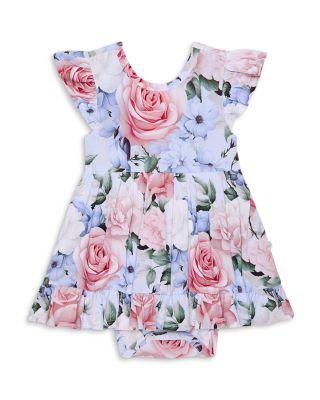 Girls' Tie Back Ruffled Bodysuit Dress - Baby by POSH PEANUT