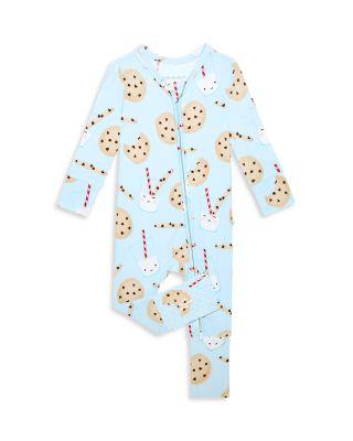Unisex Chocolate Chip Cookies Convertible One Piece Jumpsuit Footie - Baby by POSH PEANUT