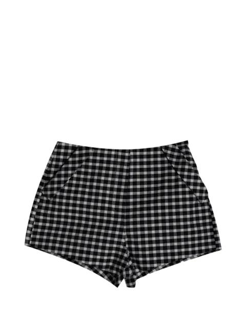 Chaira check shorts by POSSE