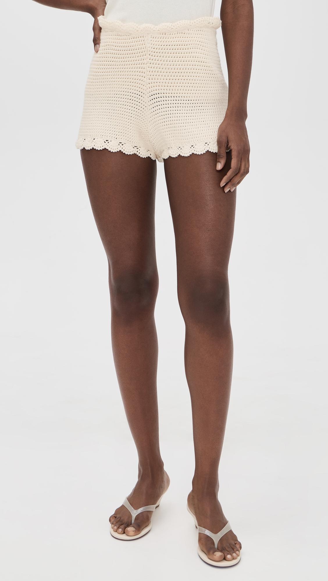 Dylan Crocheted Shorts by POSSE