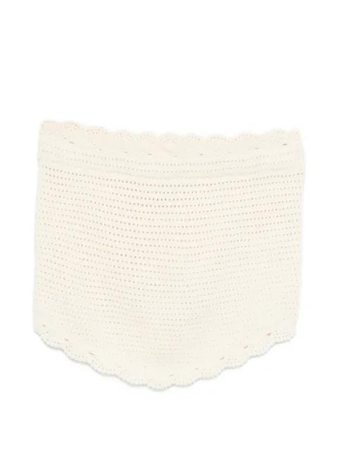 Dylan crocheted strapless top by POSSE