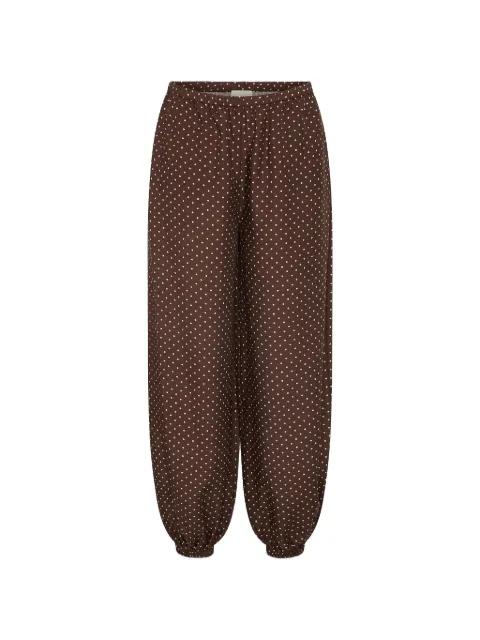 Evie polka-dot trousers by POSSE