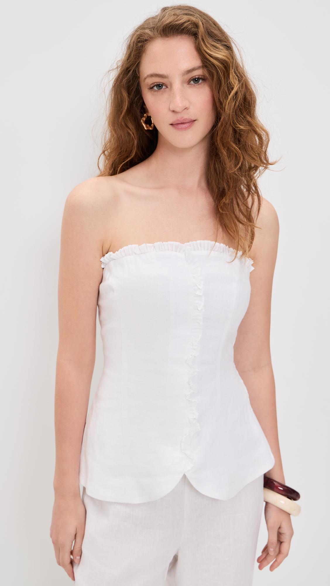 Florence Strapless Top by POSSE