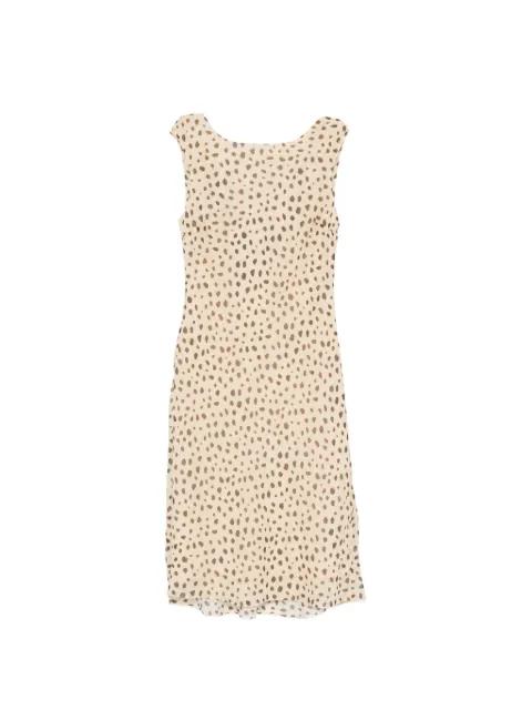 Leo cheetah-print midi dress by POSSE