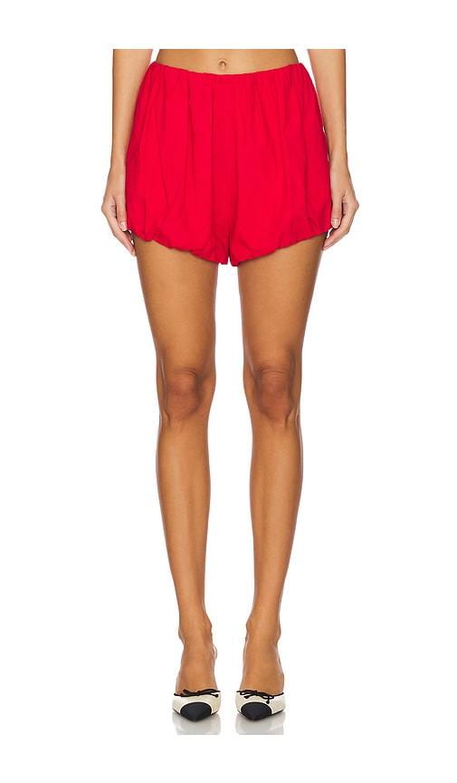 Posse Aurelia Short in Red by POSSE