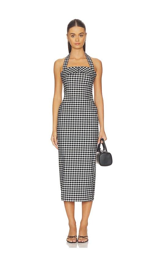 Posse Chiara Dress in White,Black by POSSE