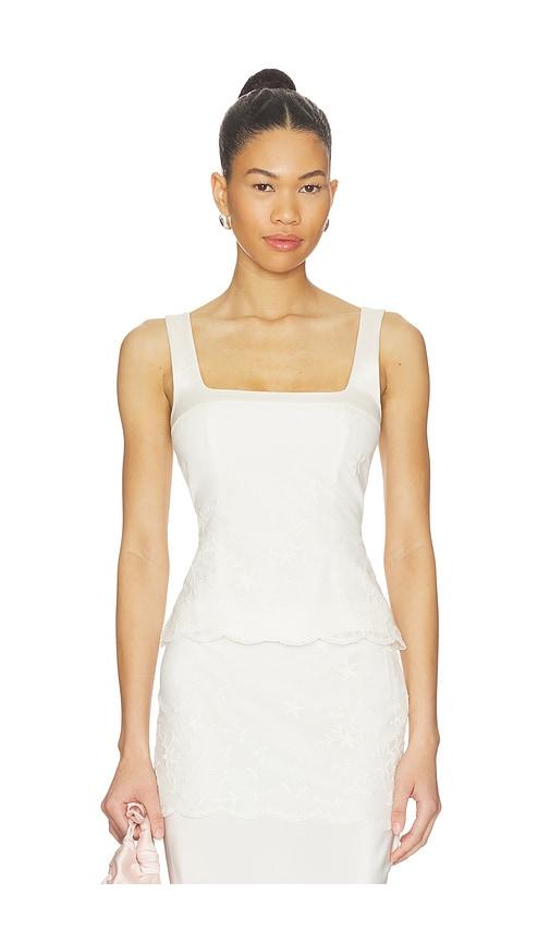 Posse Cove Bodice in White by POSSE