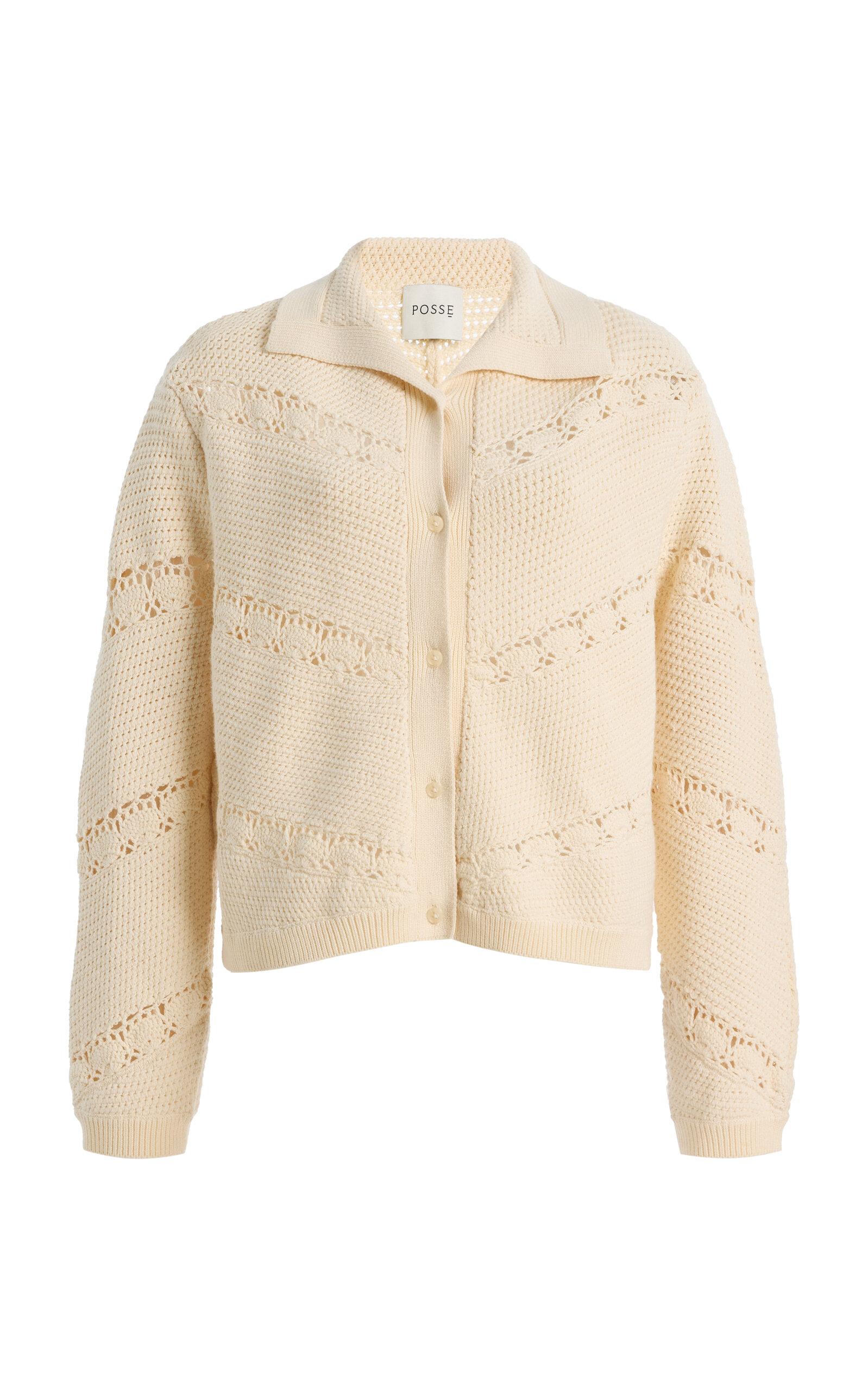 Posse Dylan Crocheted Cardigan - Moda Operandi by POSSE