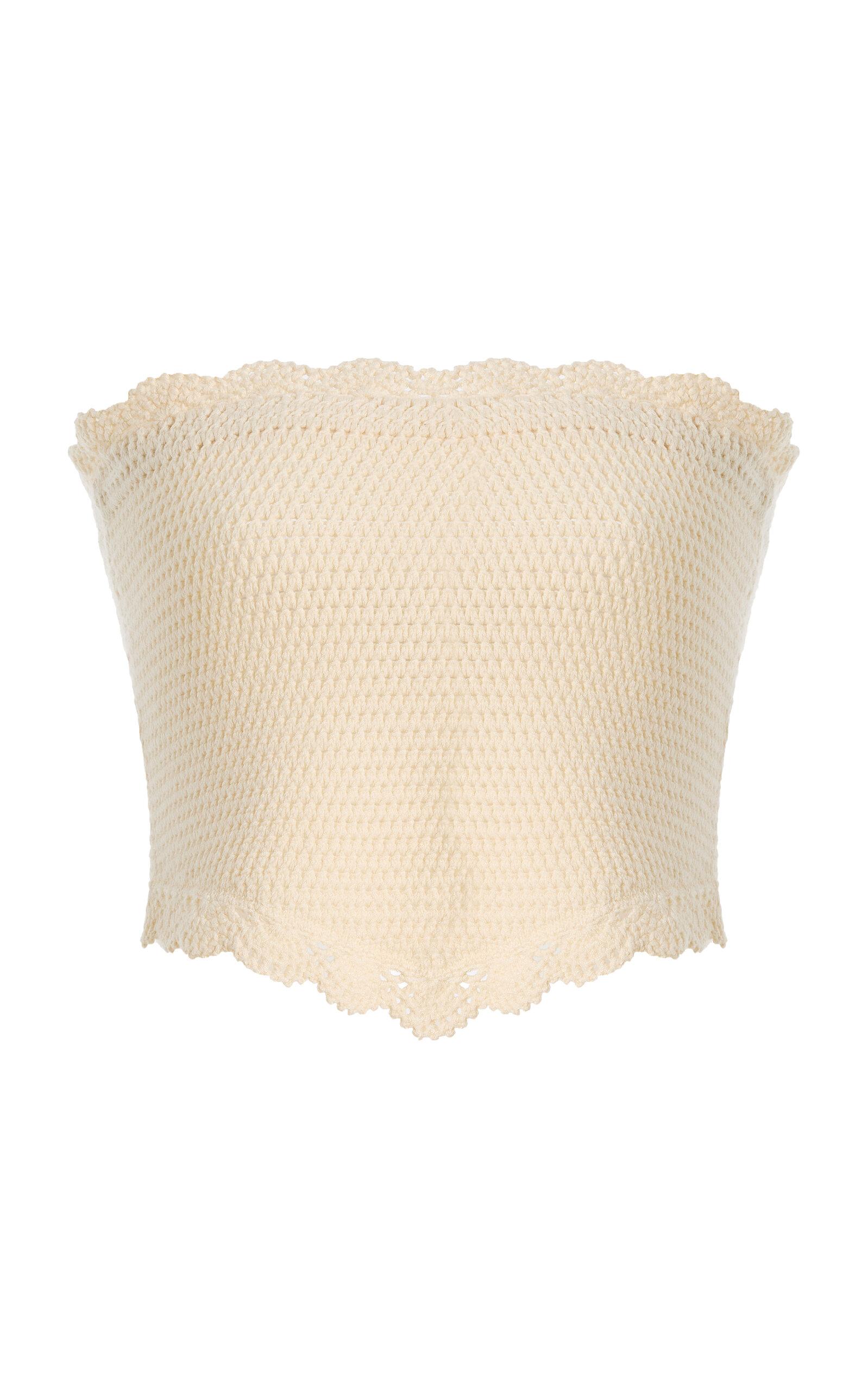 Posse Dylantrapless Crocheted Crop Top - Moda Operandi by POSSE