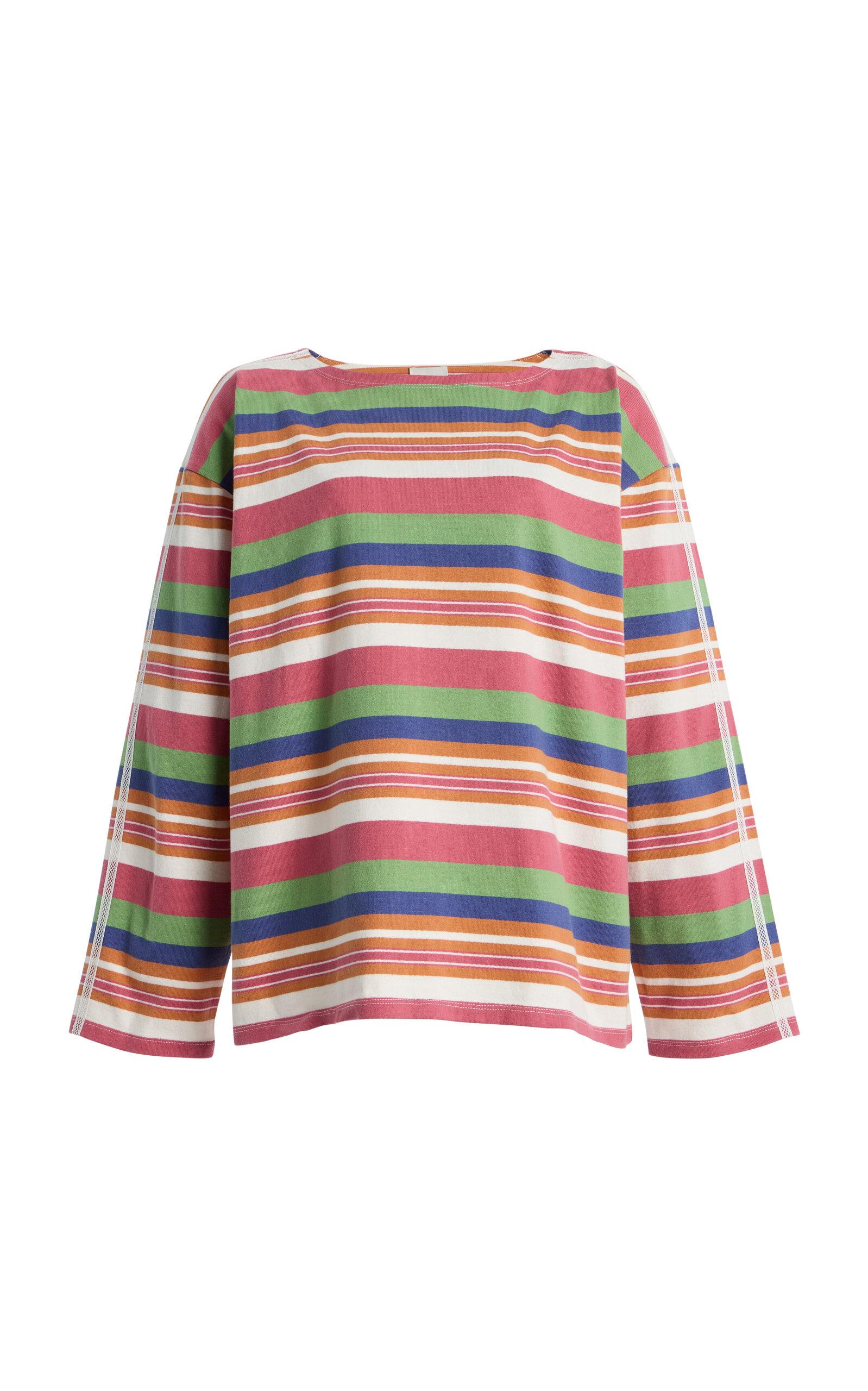 Posse Exclusive Polly Striped Cotton T-Shirt -oda Operandi by POSSE