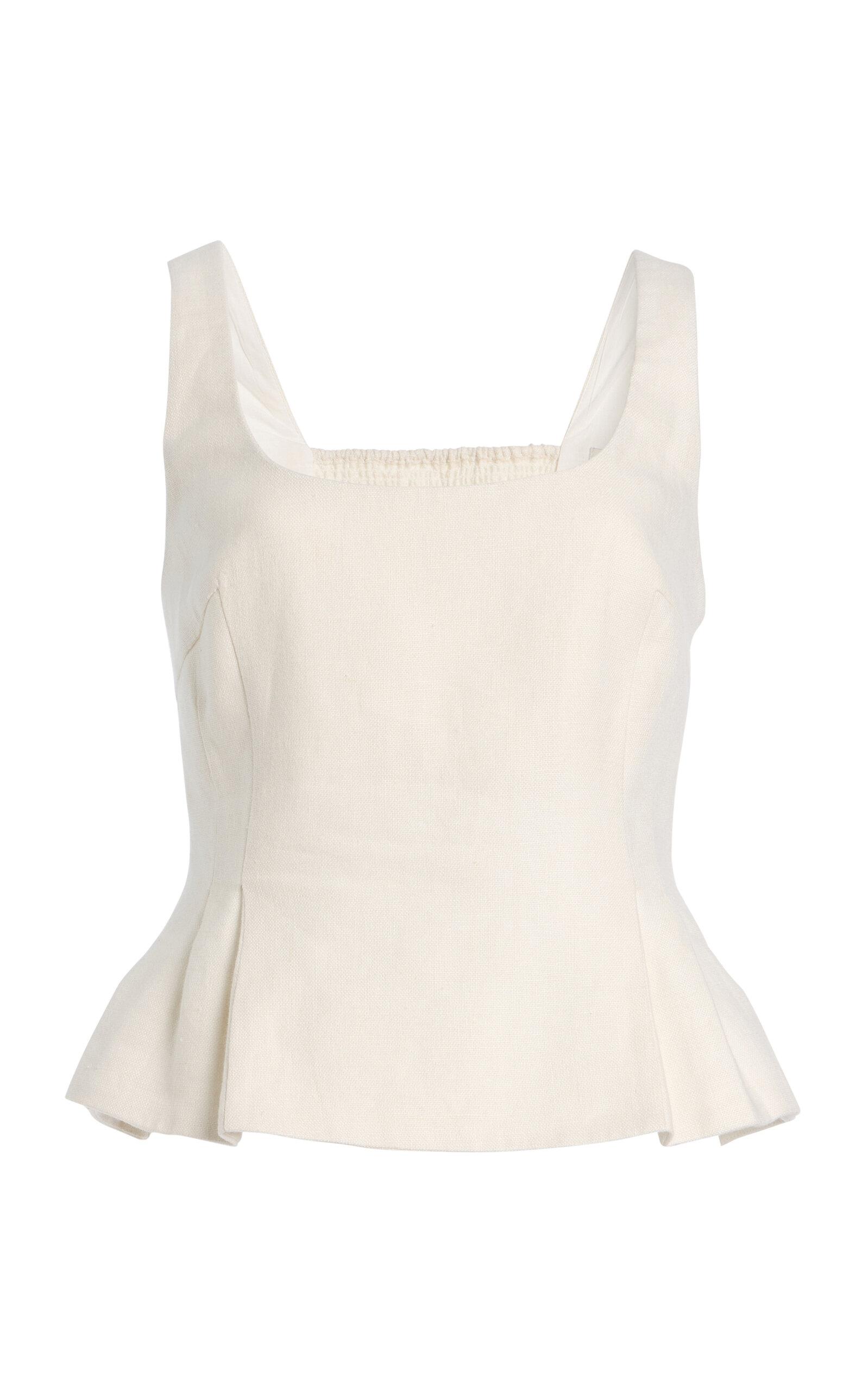 Posse Exclusive Rosalie Linen Top - Moda Operandi by POSSE