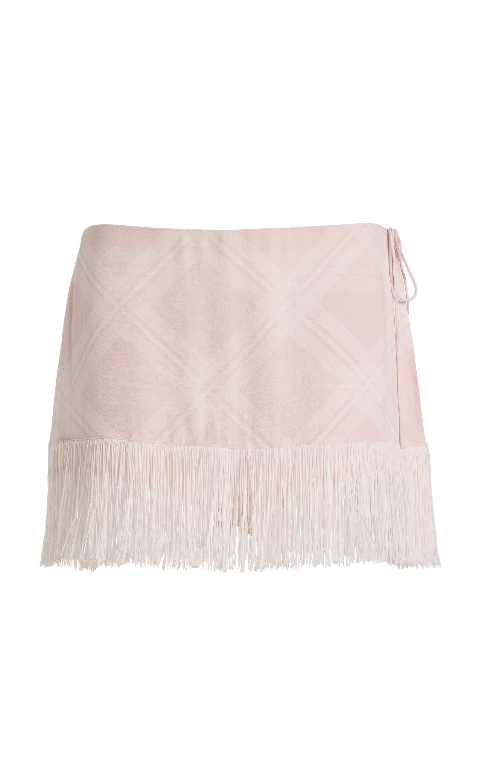 Posse Exclusivea Islaola Plaid Crepe Shorts - Moda Operandi by POSSE