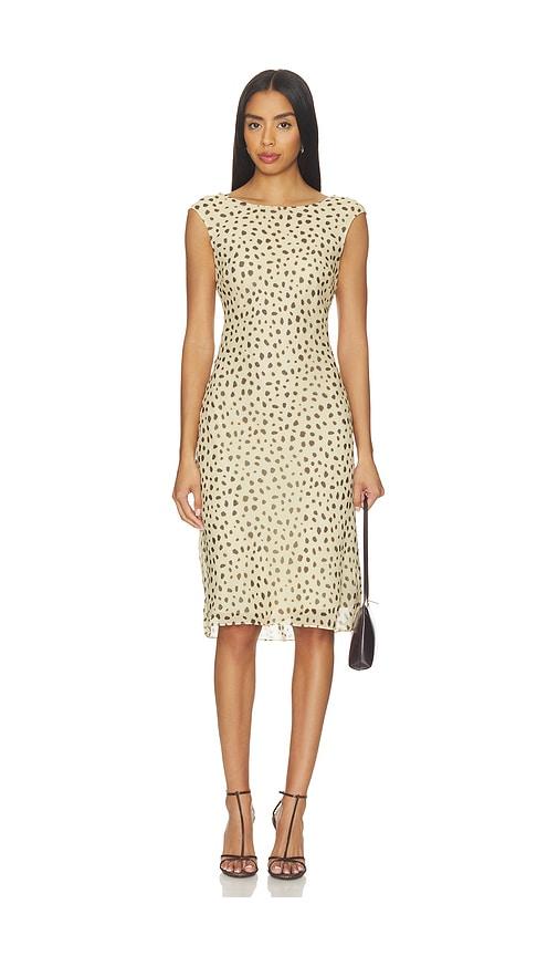 Posse Leo Dress in Beige by POSSE