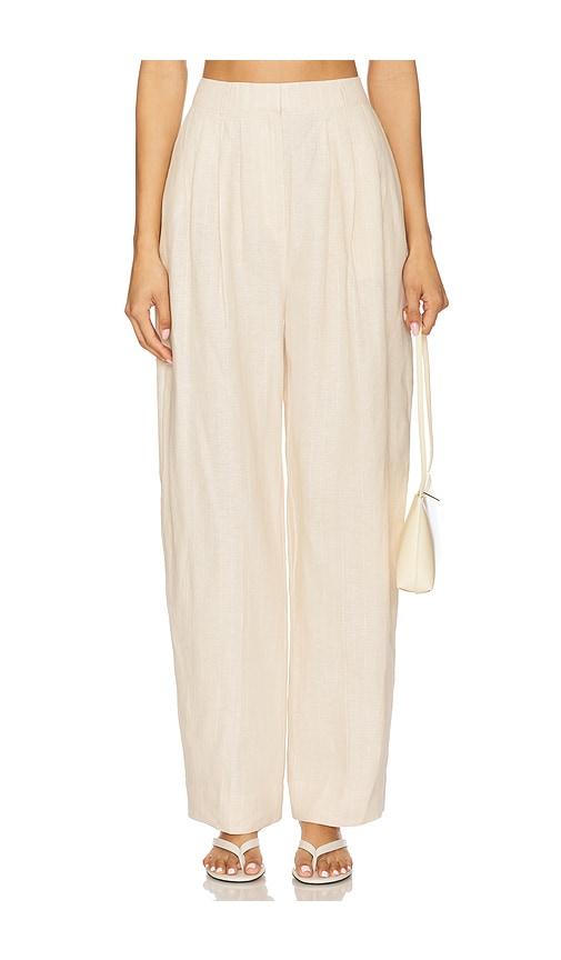 Posse Lucille Trouser in Beige by POSSE