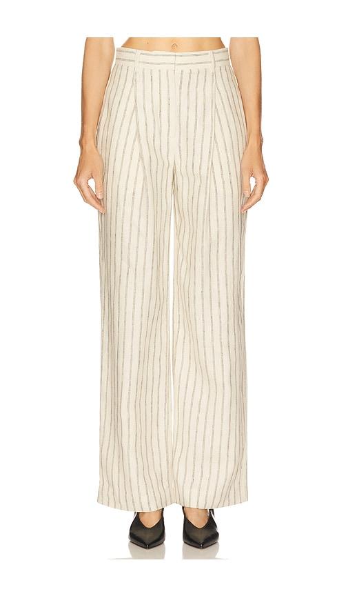 Posse Mackenzie Trouser in Cream by POSSE