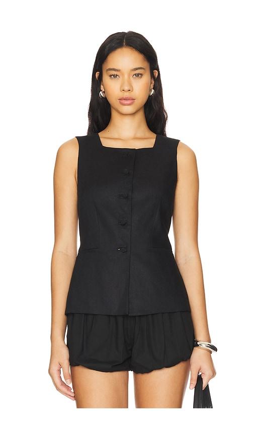 Posse Rio Vest in Black by POSSE