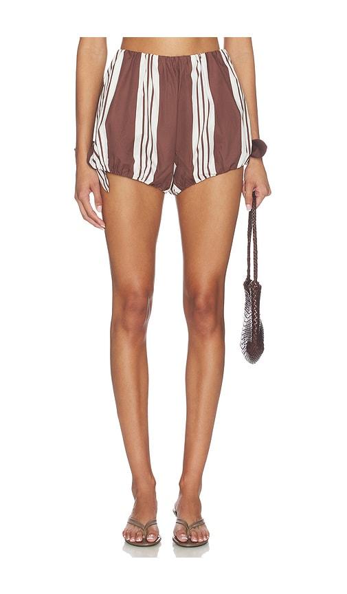 Posse Rosie Short in Brown by POSSE