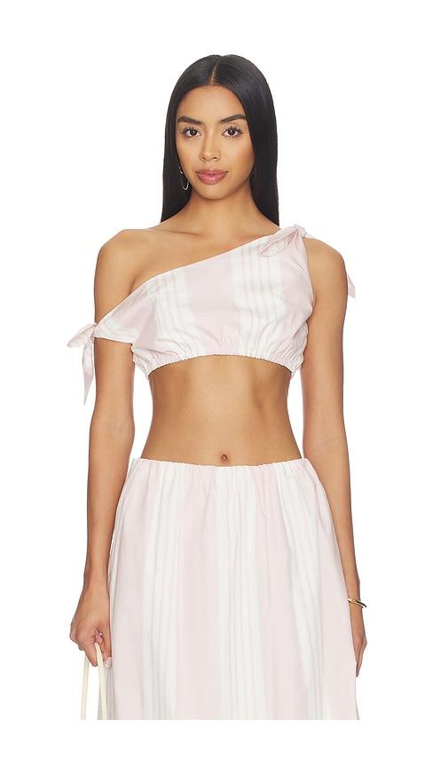 Posse Rosie Tie Top in Pink by POSSE