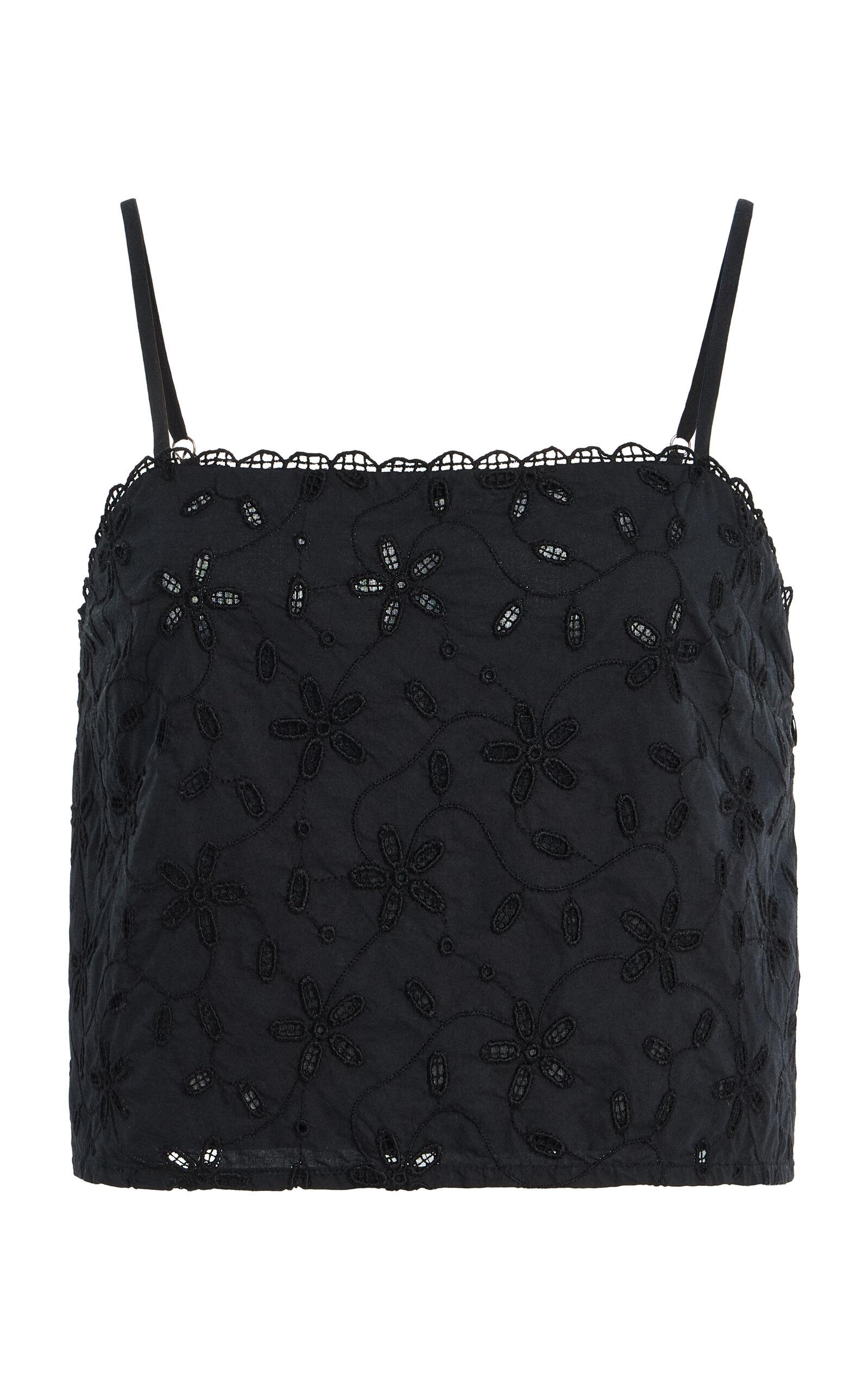 Posse Salma Eyelet Cotton Top - Moda Operandi by POSSE