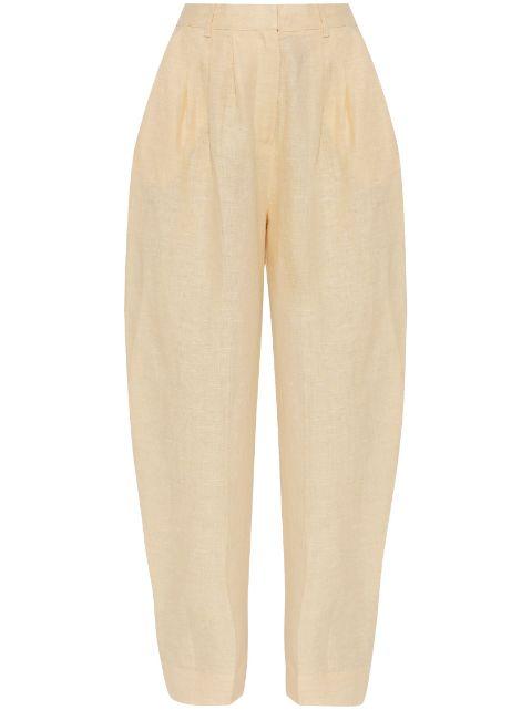 tailored tapered trousers by POSSE