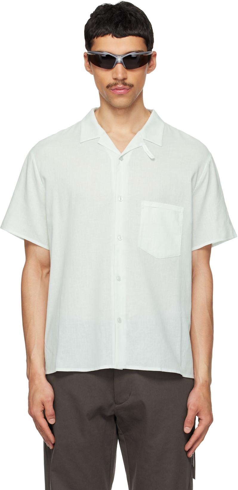Blue Vacation Archive Shirt by POST ARCHIVE FACTION (PAF)