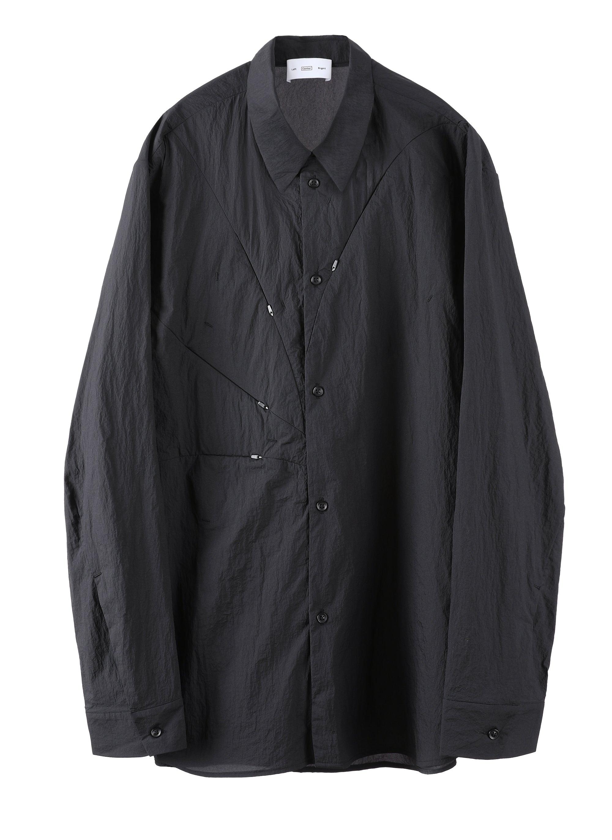 POST ARCHIVE FACTION (PAF) - 5.0+ Shirt Center - (Black) by POST ARCHIVE FACTION (PAF)