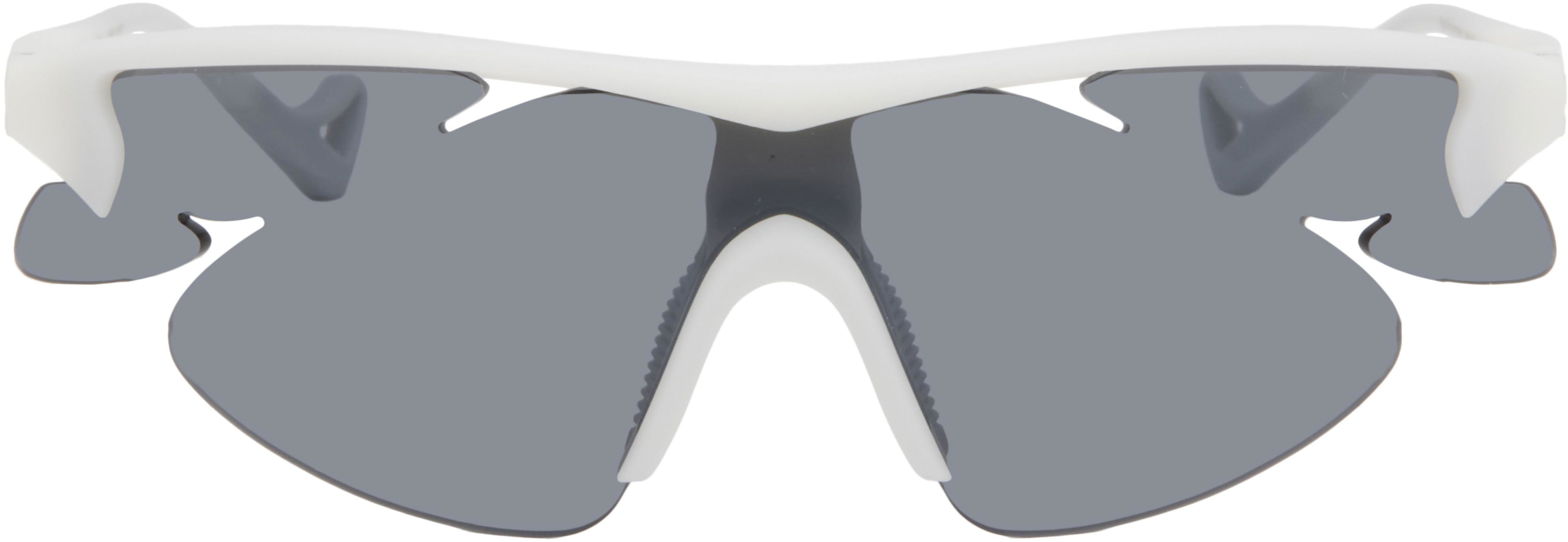 White District Vision Edition Junya Racer Sunglasses by POST ARCHIVE FACTION (PAF) White District Vision Edition Junya Racer Sunglasses by POST ARCHIVE FACTION (PAF)