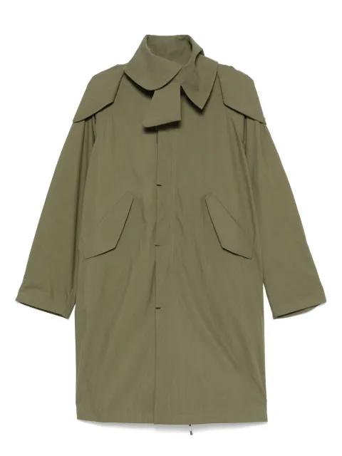 hoodied parka by POST ARCHIVE FACTION (PAF)