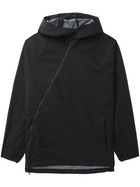 off-centre hoodied jacket by POST ARCHIVE FACTION (PAF)
