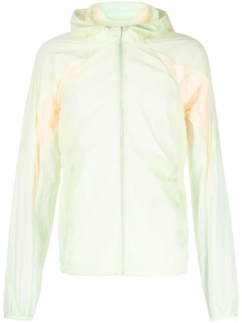 transparent-design hoodied jacket by POST ARCHIVE FACTION (PAF)