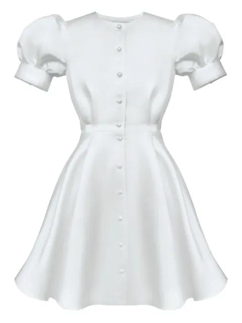 button-down mini dress by POST MERIDIEM