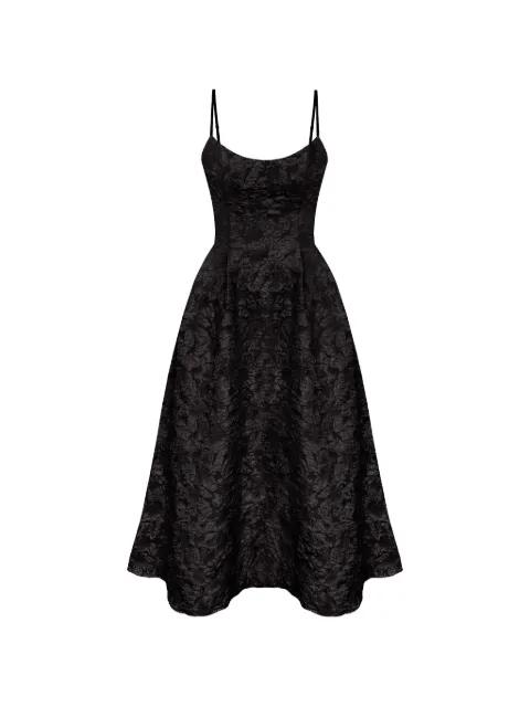 jacquard midi dress by POST MERIDIEM