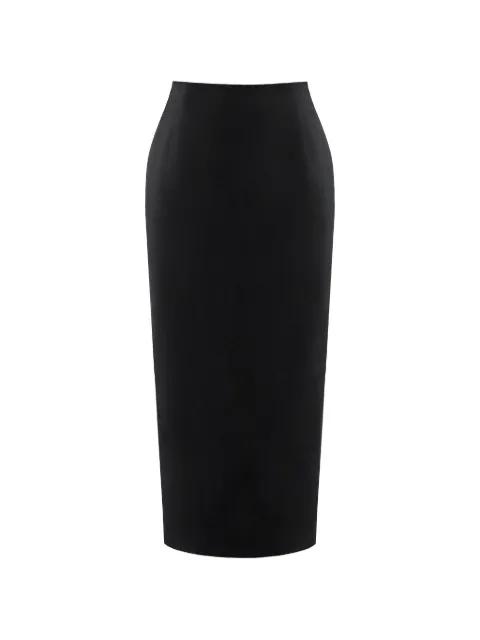 peplum maxi skirt by POST MERIDIEM