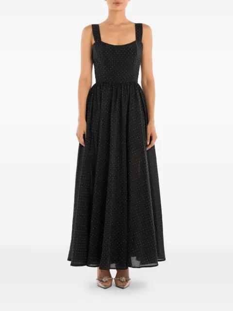 sequin-embellished maxi dress by POST MERIDIEM