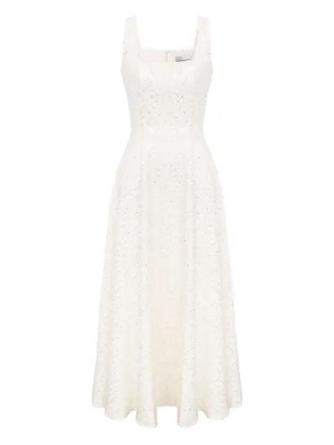 sequin-embellished midi dress by POST MERIDIEM