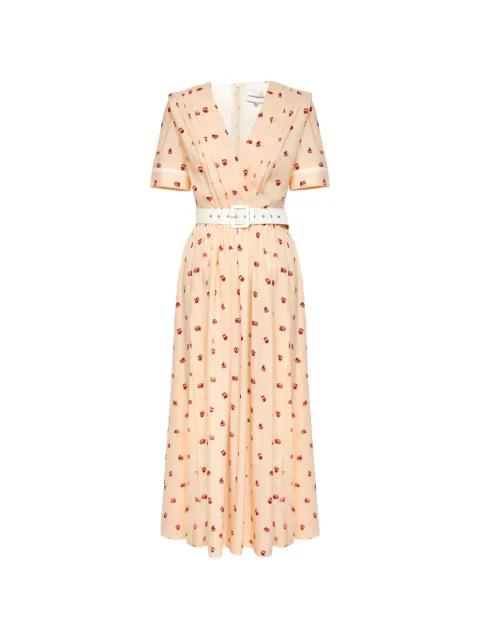 side-split dress by POST MERIDIEM