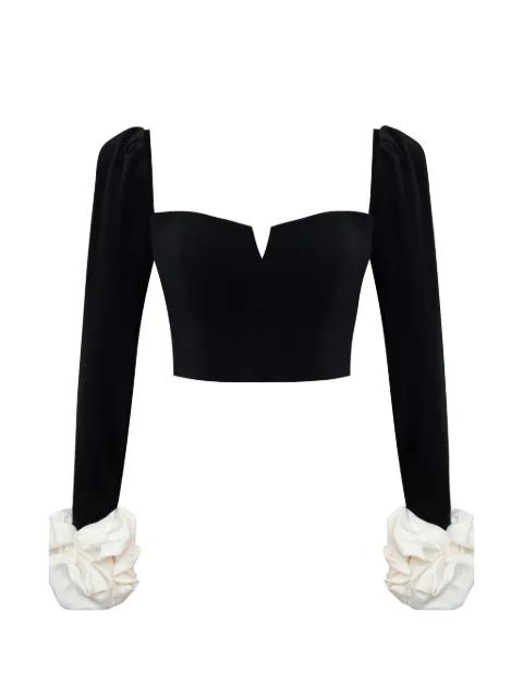velvet top by POST MERIDIEM