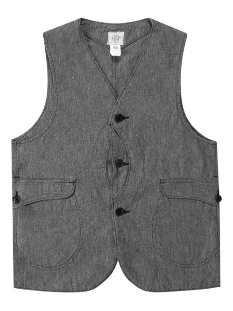 Royal Traveler waistcoat by POST O'ALLS