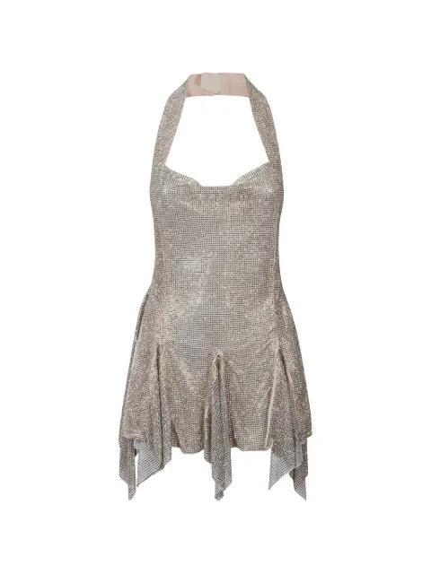 Munroe Mojito halter embellished dress by POSTER GIRL