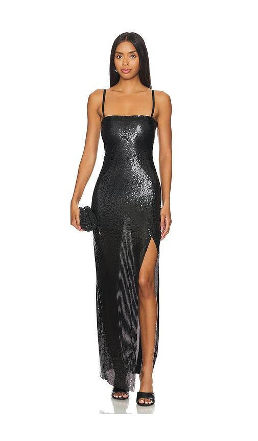POSTER GIRL Carina Maxi Dress in Black by POSTER GIRL