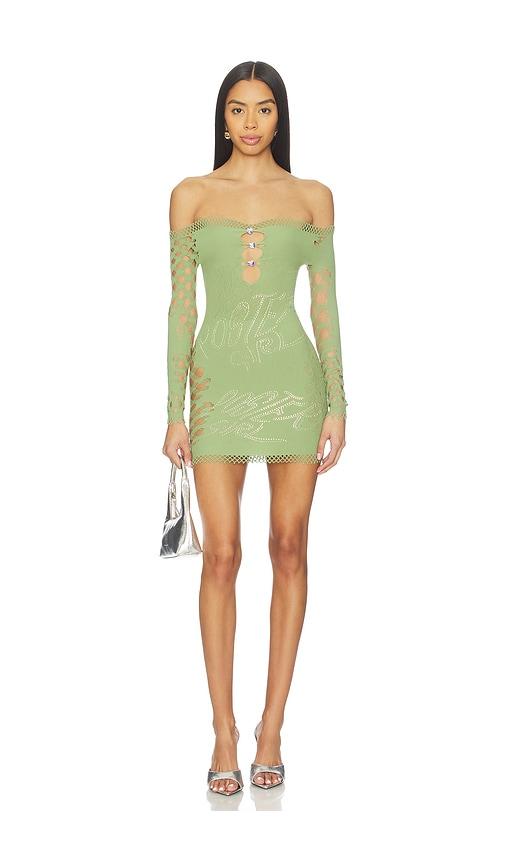 POSTER GIRL Coco Dress in Green by POSTER GIRL