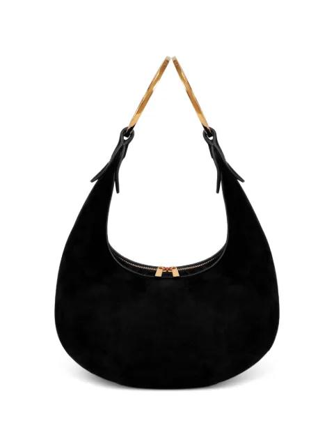 ring suede mini bag by POTAMY