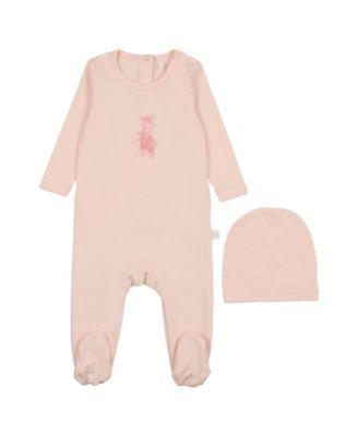 Girls' Ballet Slippers Footie with Hat - Baby by POUF BABY