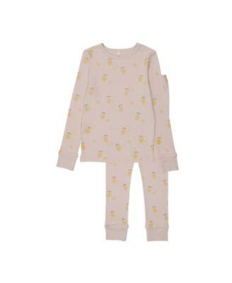 Girls' Lemon Print PJ Set - Baby by POUF