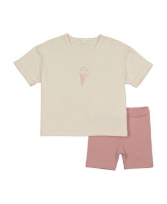 Girls' Oversized Tee Set - Baby by POUF