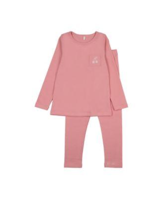 Girls' Stitched Graphic Pajamas Set - Baby by POUF