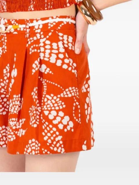 Chantal printed cotton shorts by POUPETTE ST BARTH