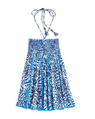 Girls' Cycas Smocked Mini Dress - Little Kid by POUPETTE ST. BARTH