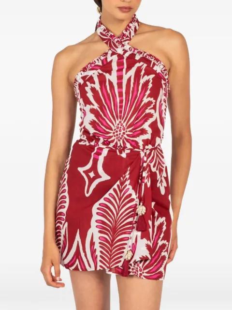 Manon floral-print mini dress by POUPETTE ST BARTH